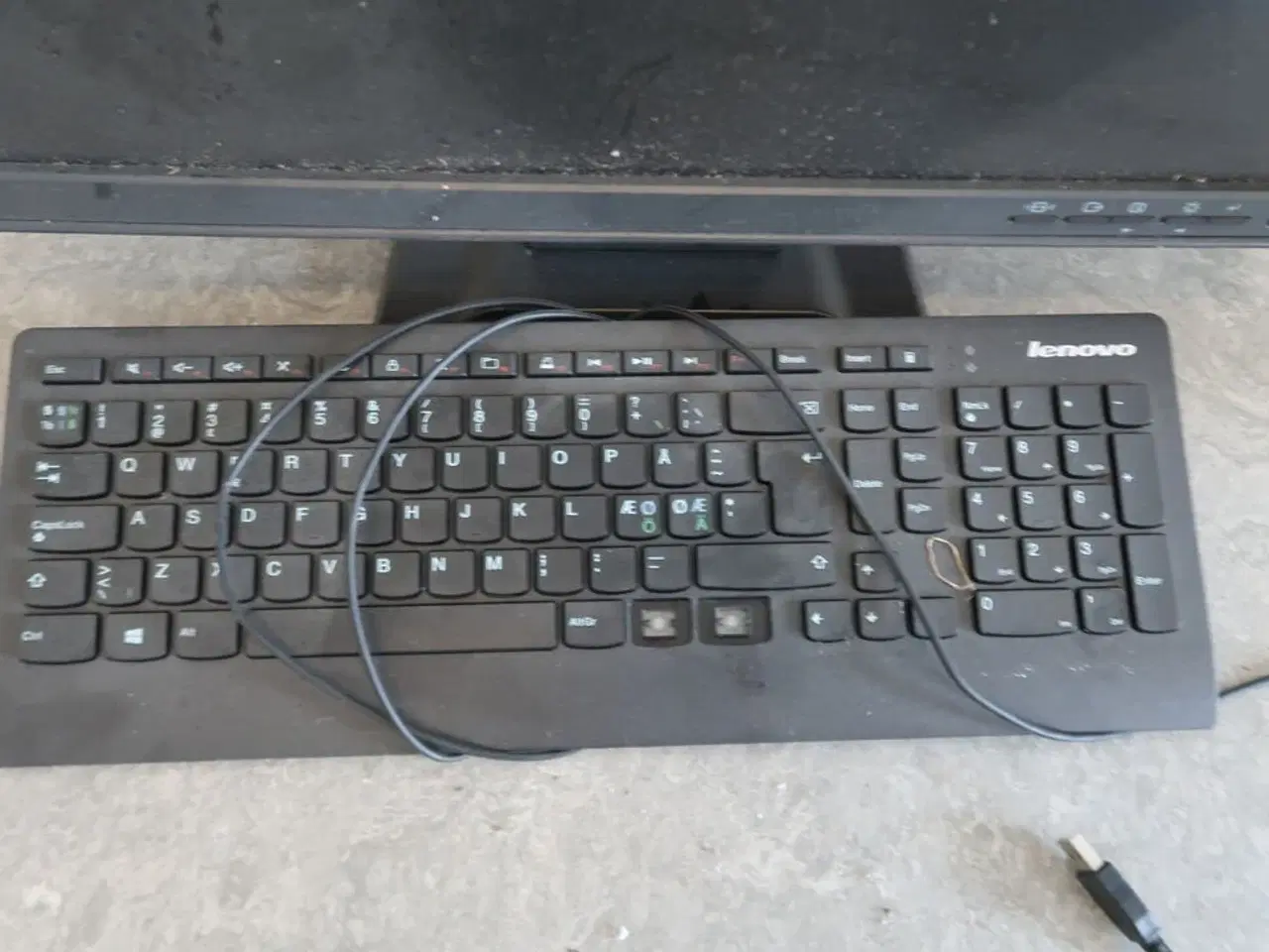 Billede 2 - Lenovo keyboard & skærm
