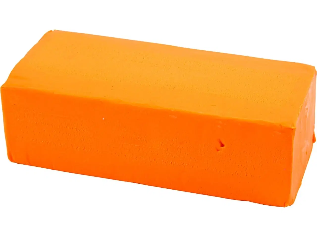 Billede 1 - Modellervoks, str. 13x6x4 cm, neon orange, 500 g/ 1 pk.