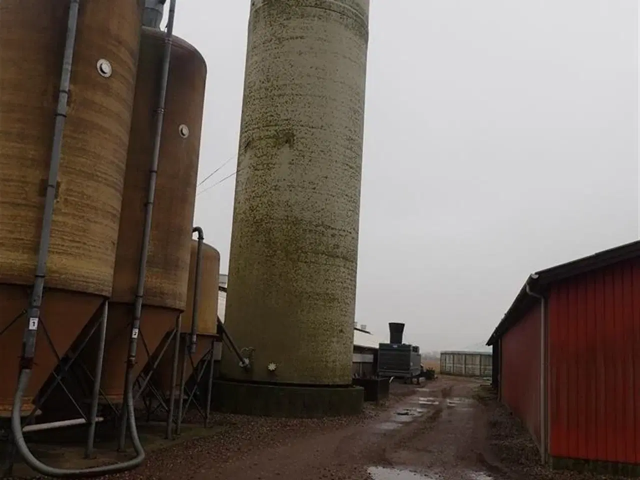 Billede 1 - Tunetank glasfiber silo 210 m3