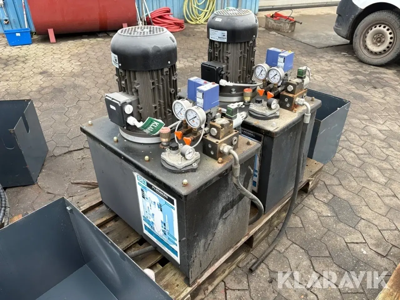 Billede 1 - Hydraulikstation P. Lindberg 2 styk