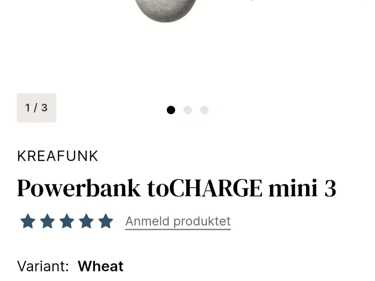 Billede 7 - Kreafunk powerbank 