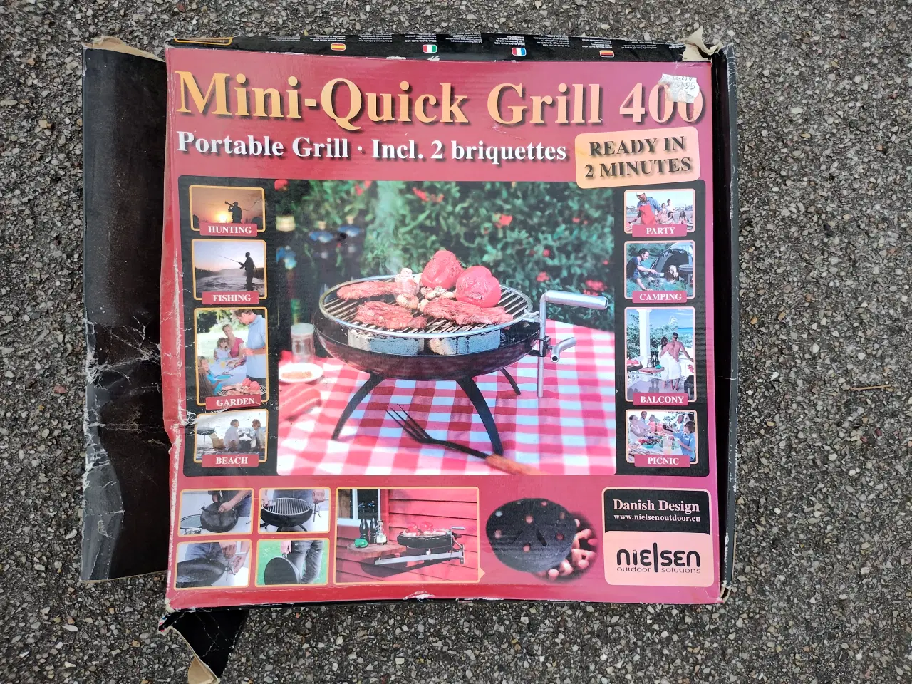 Billede 1 - HELT NY REJSE/BORD GRILL !!!