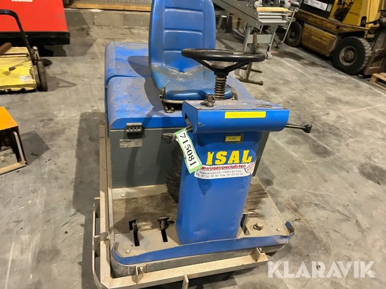 Billede 5 - Fejemaskine Isal 110 E