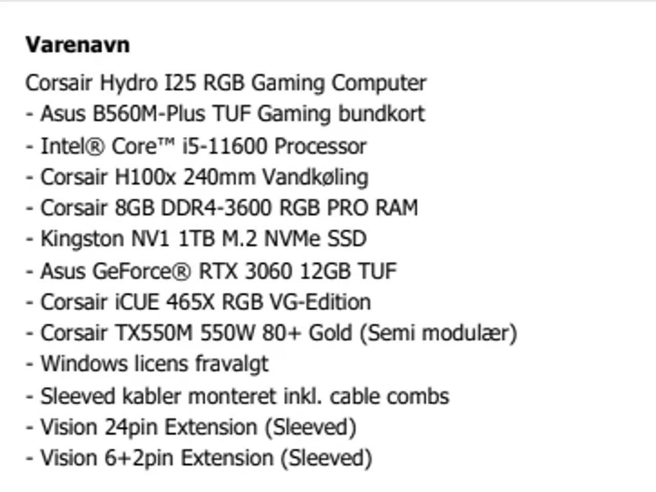 Billede 4 - Gaming computer 3060 ti