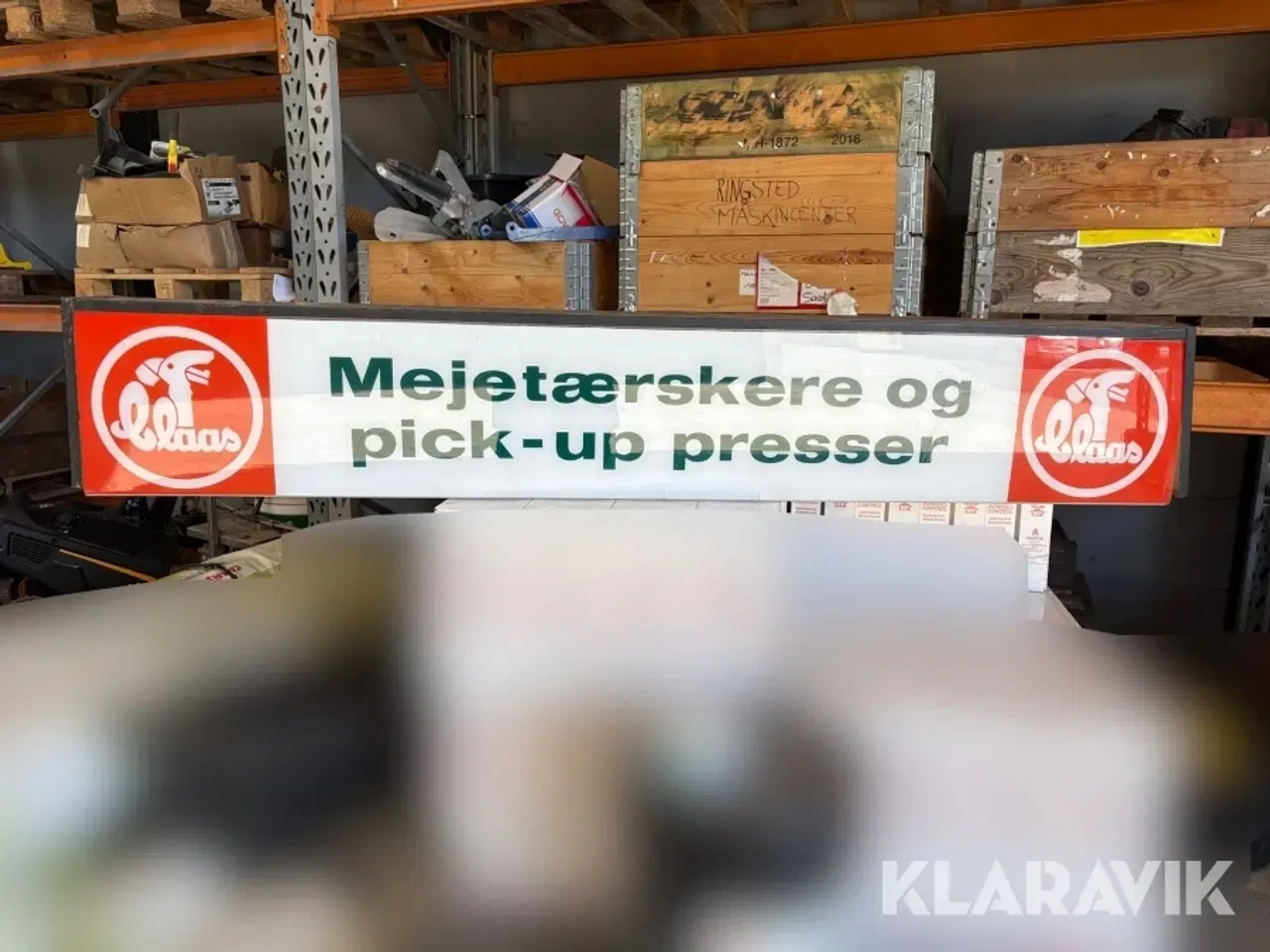 Billede 1 - Lysskilt Claus