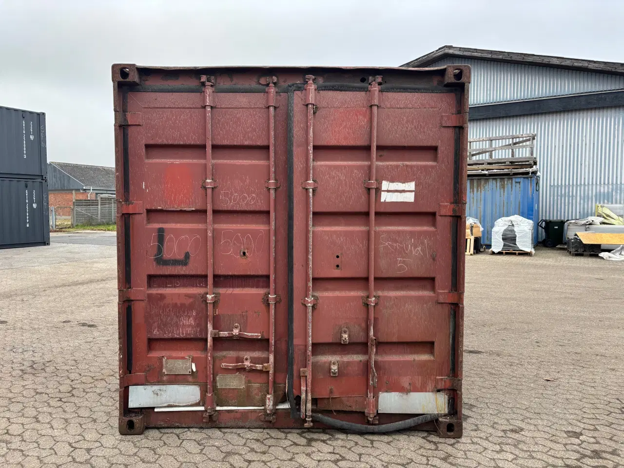 Billede 1 - 20 fods Container- ID: GL-Rød