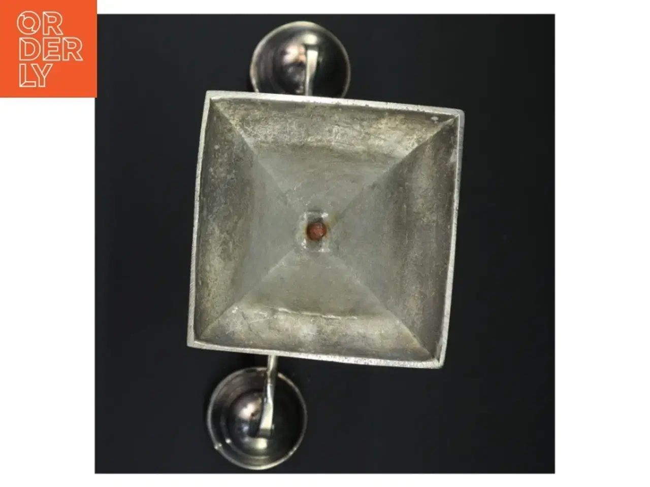 Billede 3 - Sølvplet 3-armet lysestage (str. 30 x 29 cm)