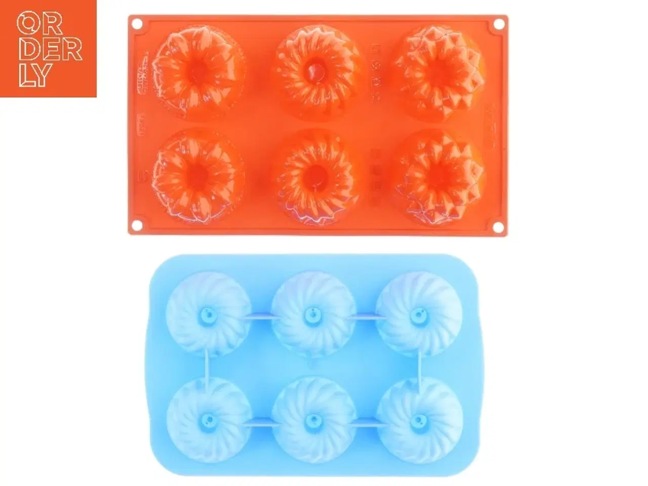 Billede 1 - Silikone muffinforme (str. 27 x 17,5 cm. 30 x 17,5 cm)