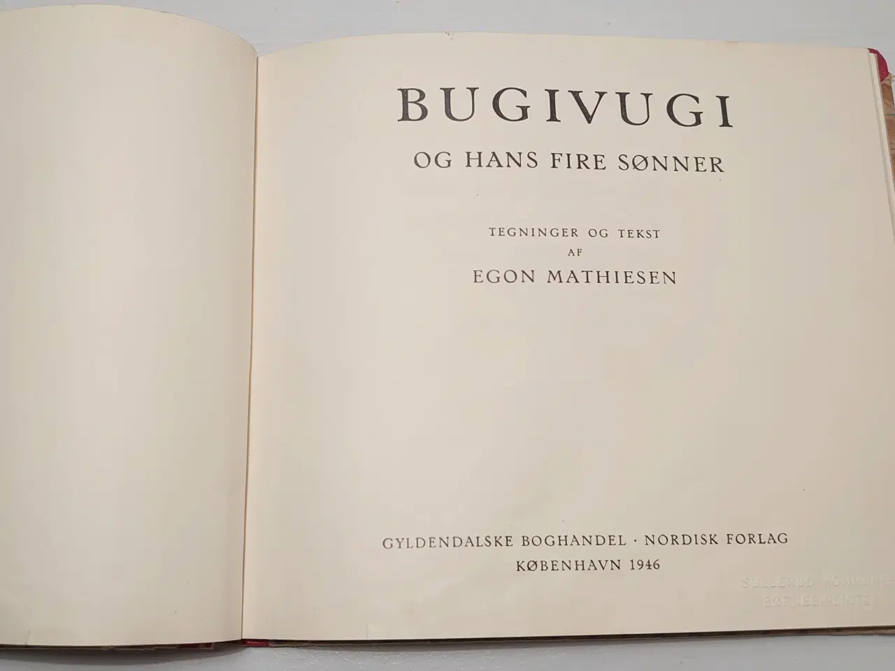 Billede 2 - Egon Mathiesen: Bugivugi og hans 4 sønner. 1.udg