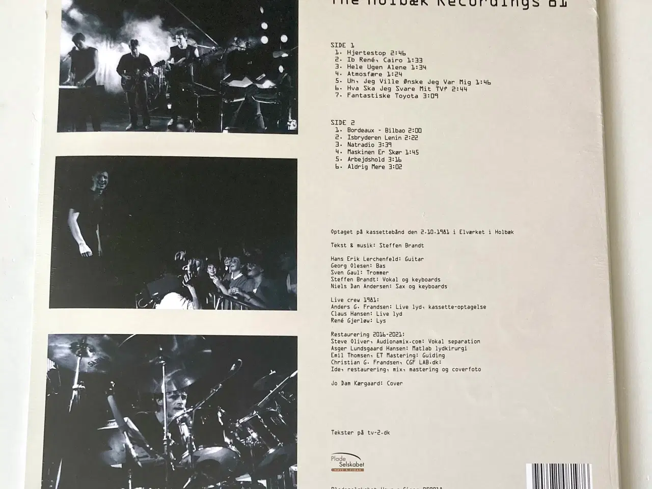 Billede 2 - TV-2 The Holbæk Recordings 81 – I UBRUDT FOLIE