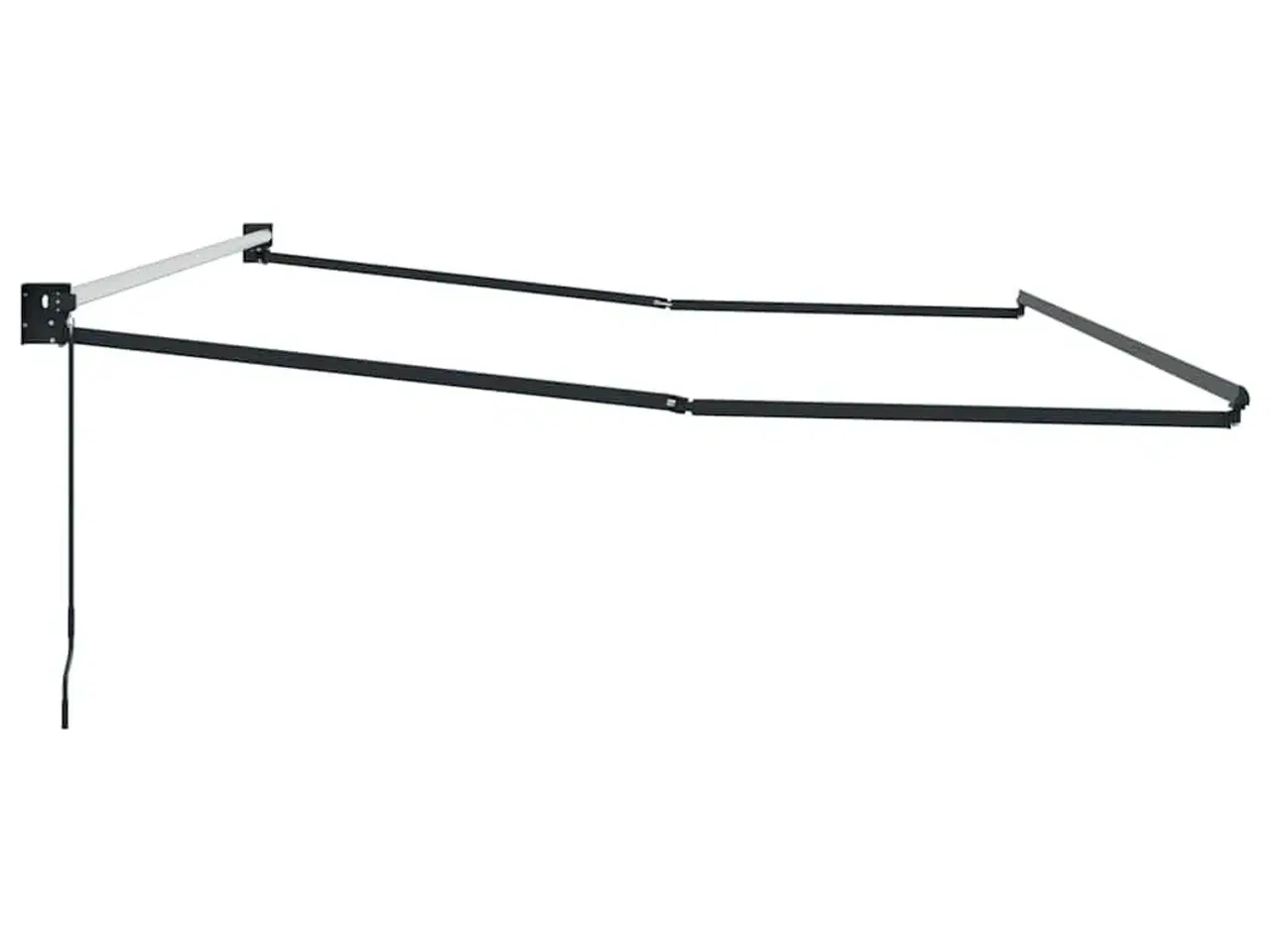 Billede 5 - Markise Antracit 5 x 3 m Metal