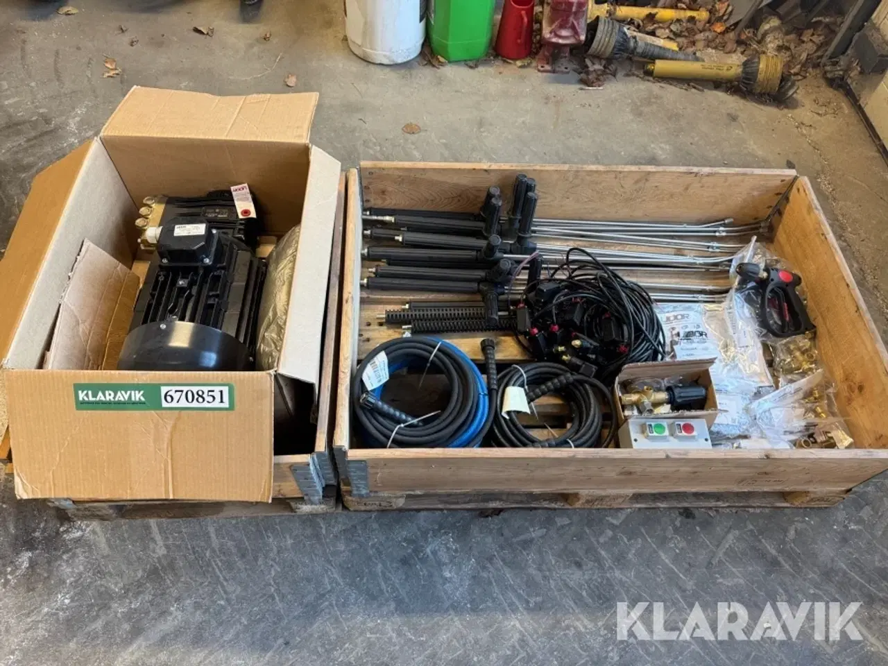 Billede 2 - Højtrykspumpe-renser UDOR Elett.ed.cc.2120S samlet sæt