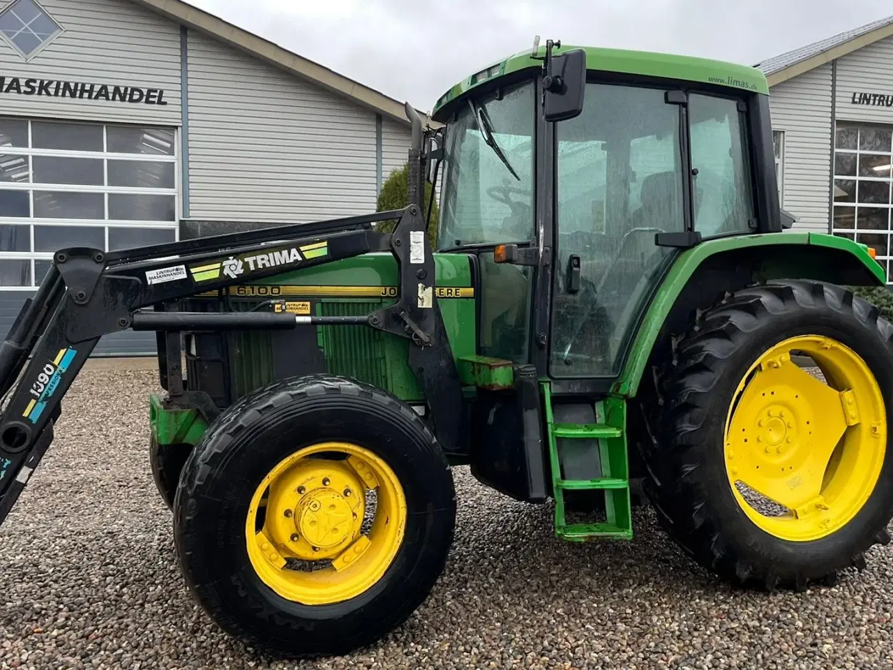 Billede 5 - John Deere 6100 Med frontlæsser