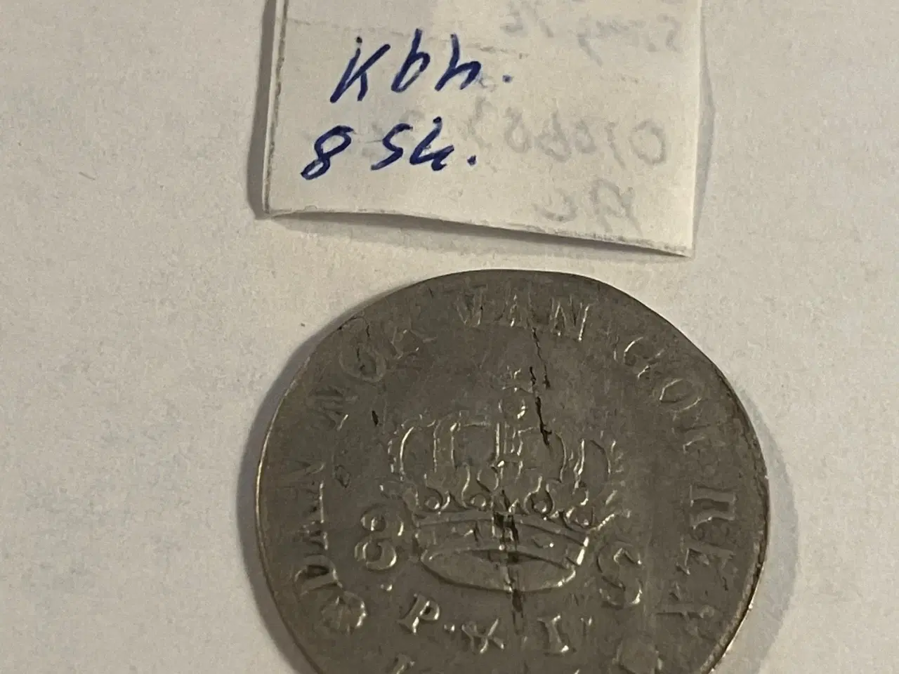 Billede 1 - 8 Skilling 1695 Danmark