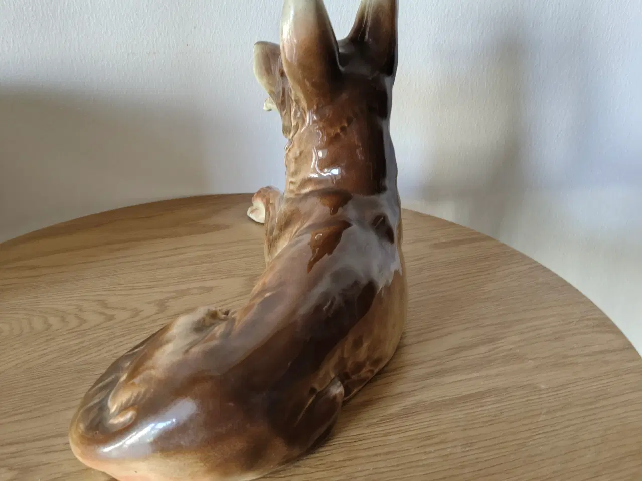 Billede 3 - Stor vintage porcelænshund