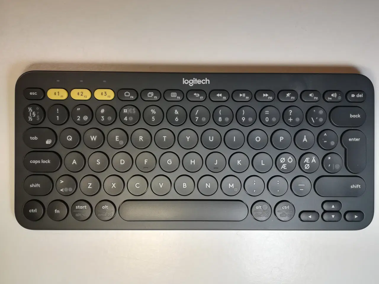 Billede 1 - Logitech K380 Bluetooth tastatur - grå