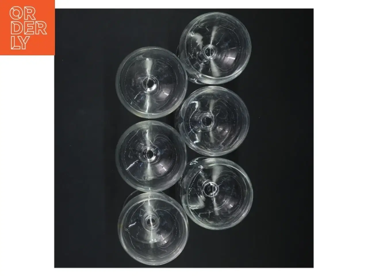 Billede 3 - Sæt af seks glas vinglas (str. 14x7 cm)