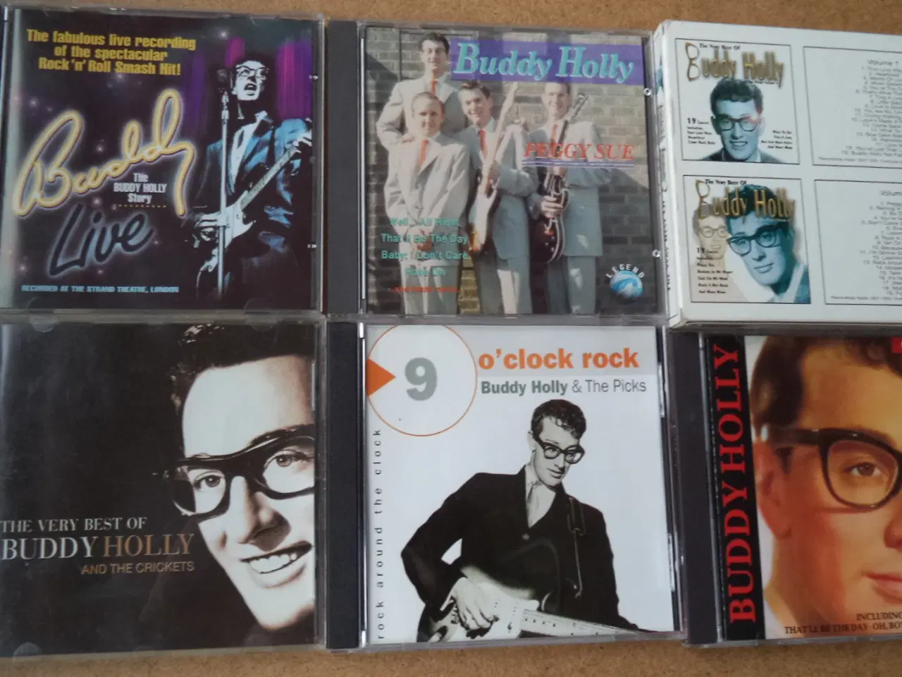 Billede 1 - .BUDDY HOLLY CDer sælges stykvis