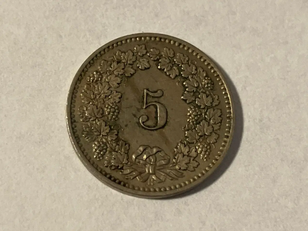 Billede 2 - 5 Rappen Switzerland 1883