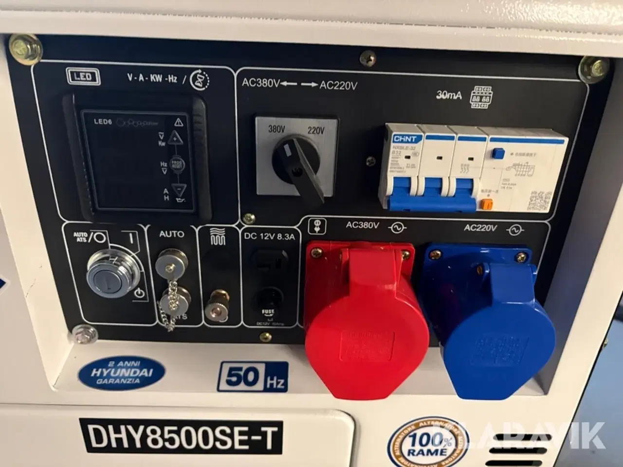 Billede 9 - Generator Hyundai DHY8500SE-T