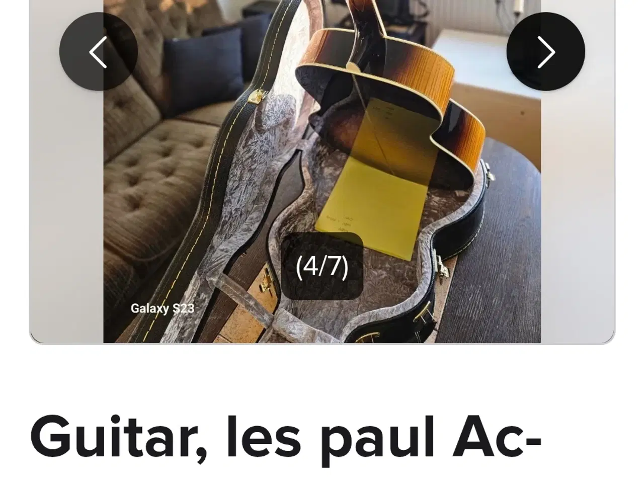 Billede 4 - Les paul guitar 