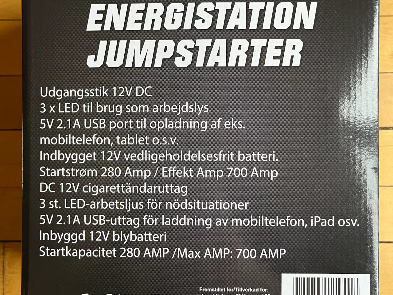 Billede 2 - Energistation Jumpstarter 