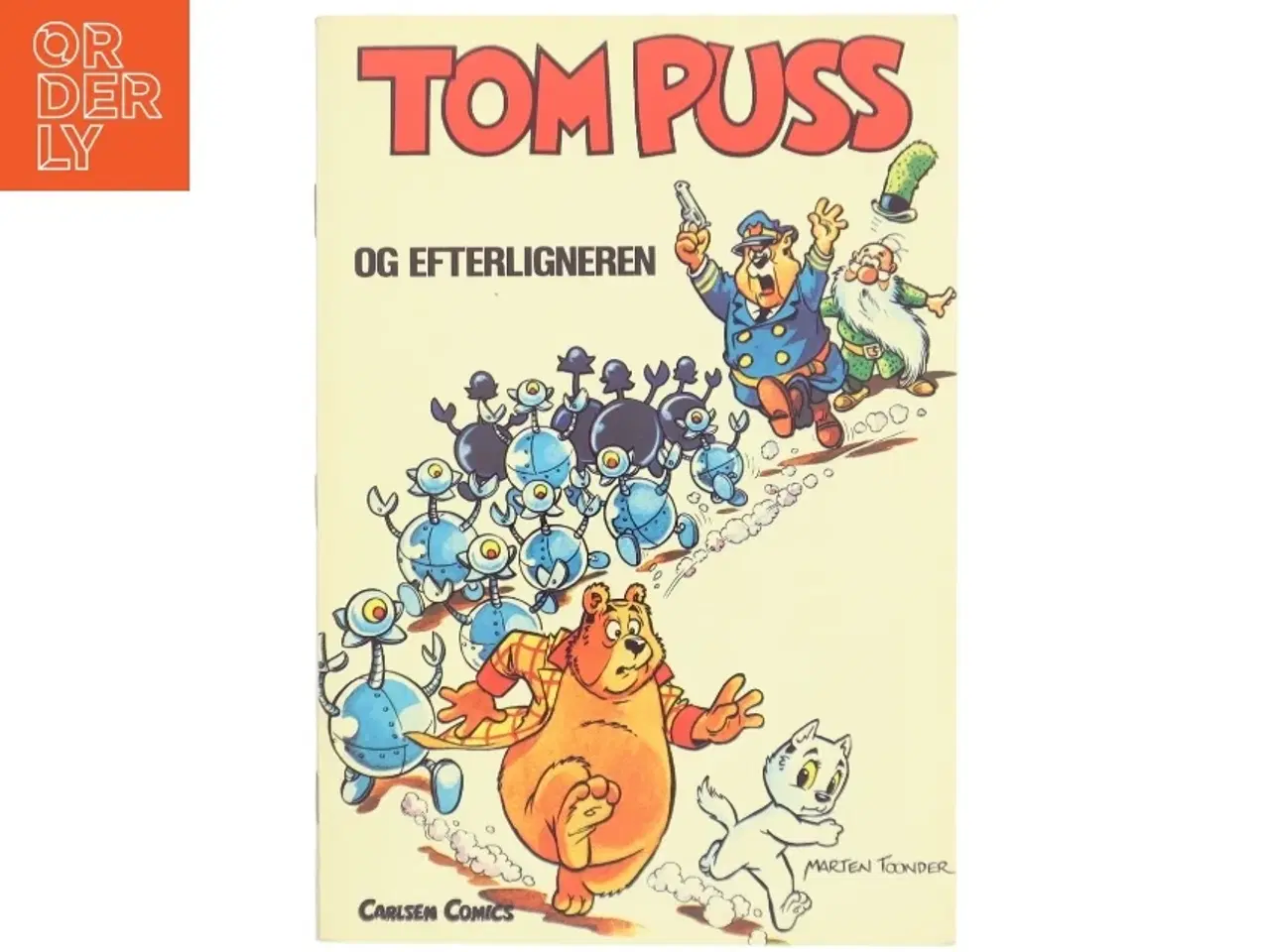 Billede 1 - Tom Puss og efterligneren fra Carlsen Comics