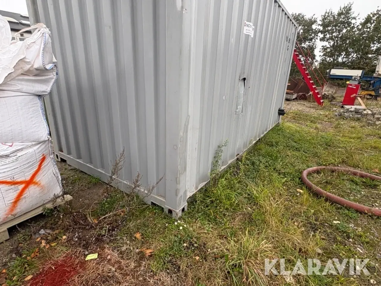 Billede 9 - 15 fods container med Windhager bwe600 varmeanlæg