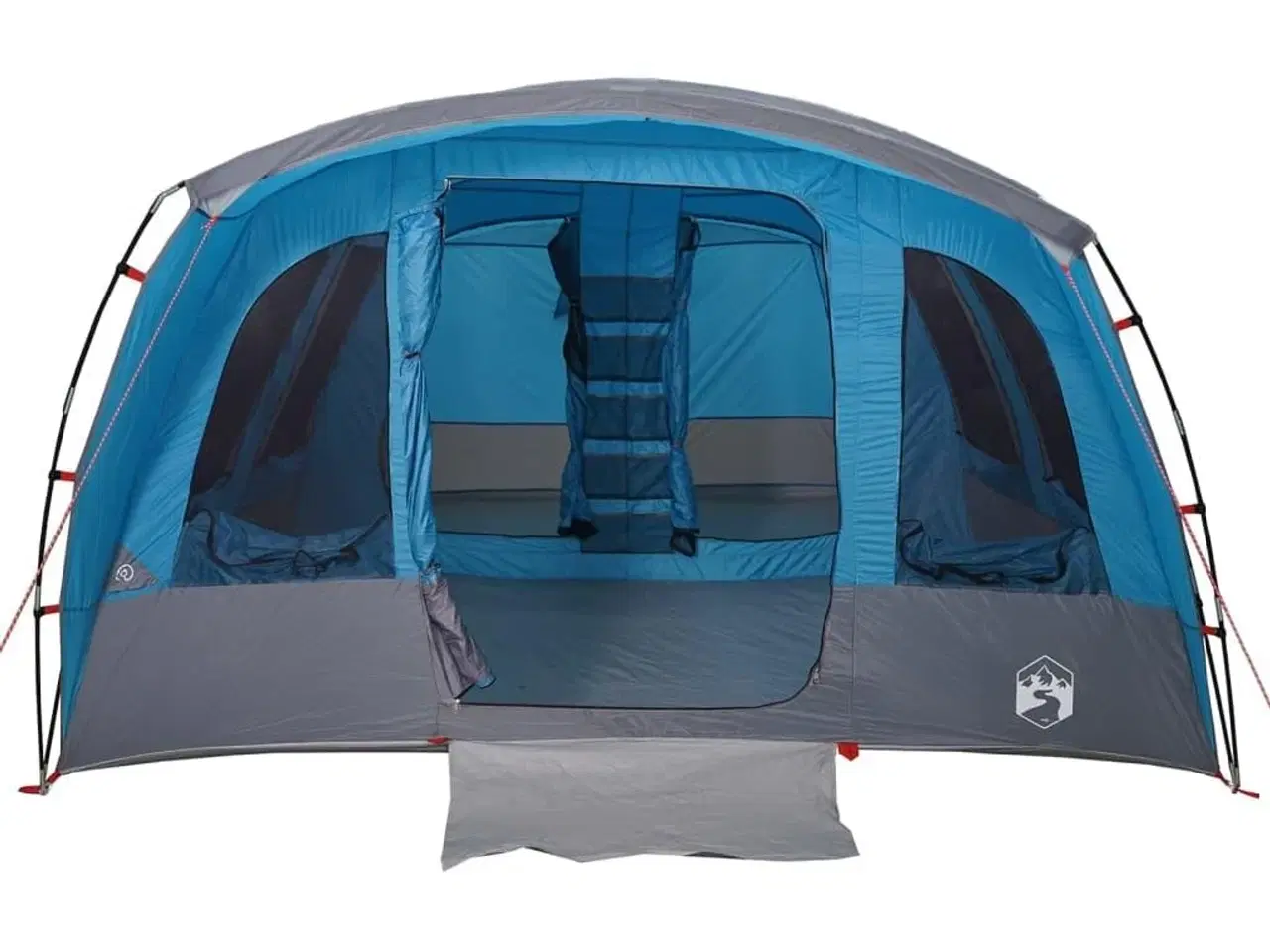 Billede 7 - 8-personers campingtelt vandafvisende blå