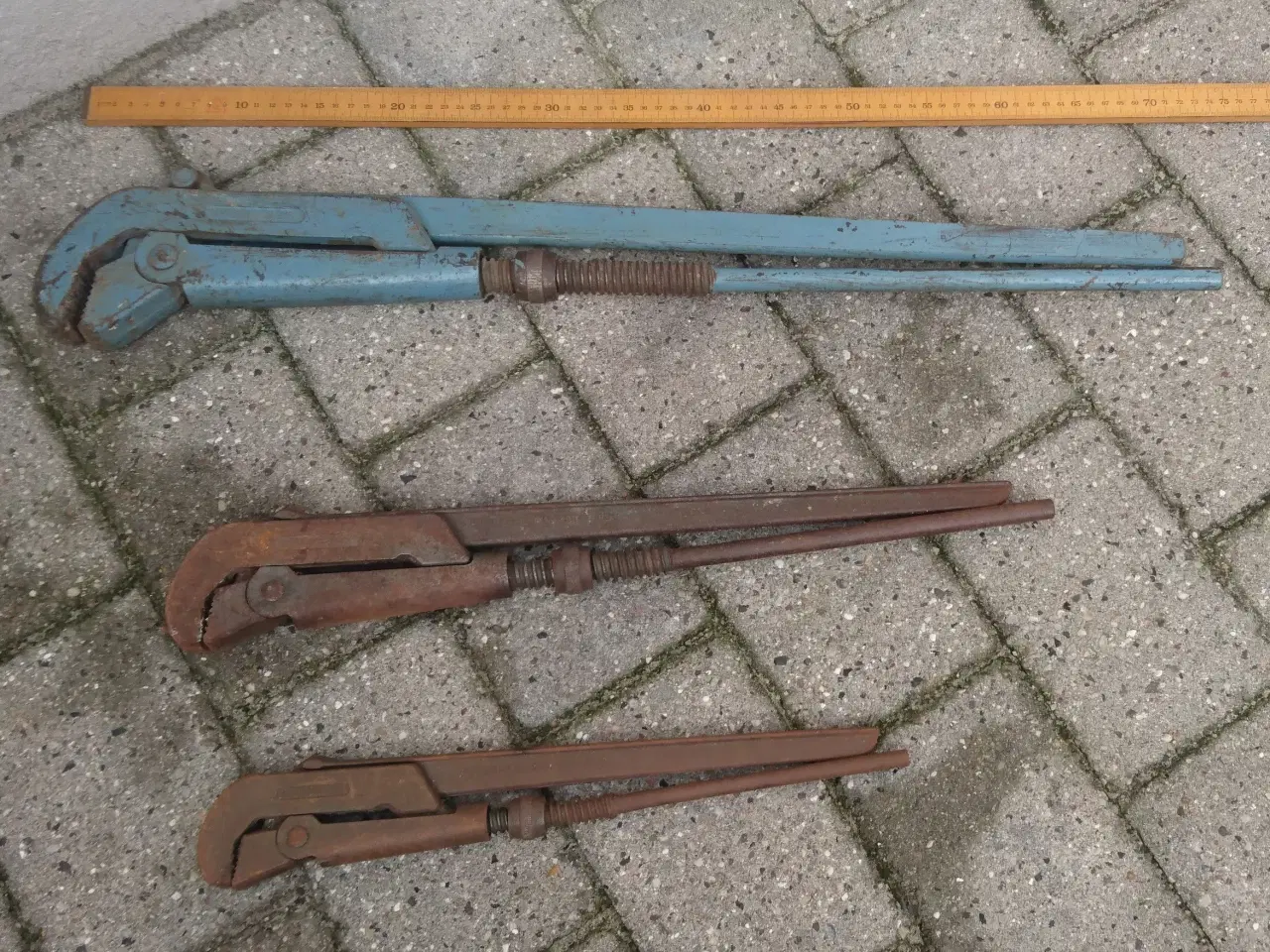 Billede 1 - Rørtænger - 3 stk BAHCO (5 stk billede 2, kr 350)