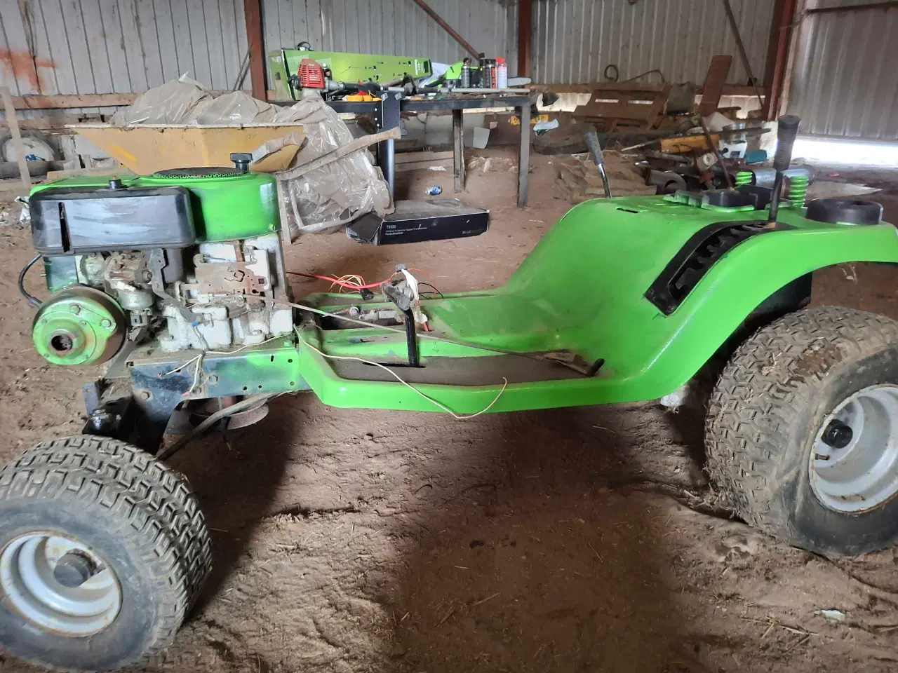 Billede 1 - Texas 110/96 Havetraktor – Sund motor (Projekt) 🚜