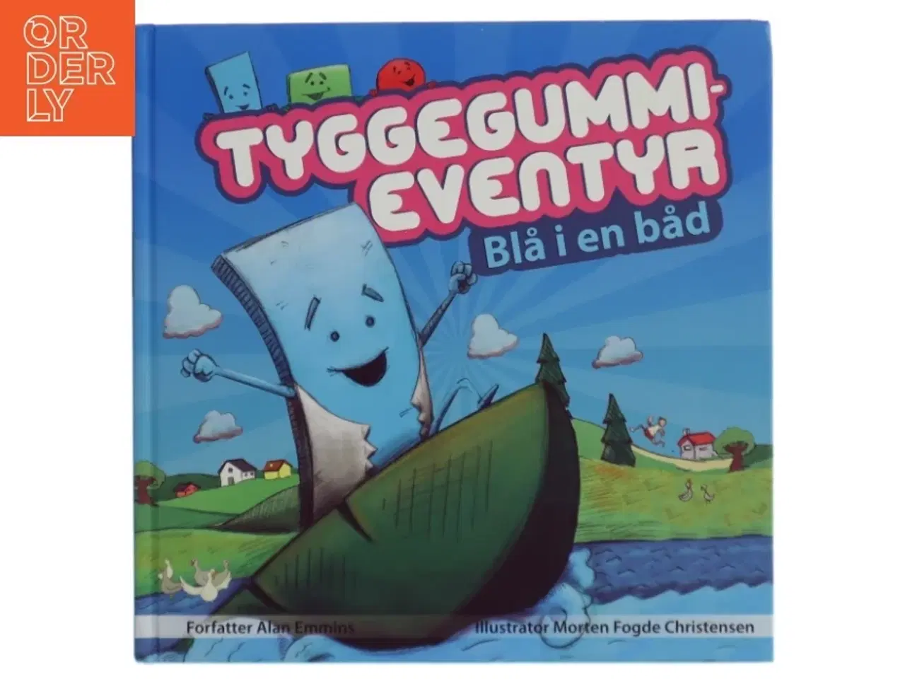 Billede 1 - Tyggegummi eventyr, Blå i en båd (Bog) fra Happy Ink Publishing