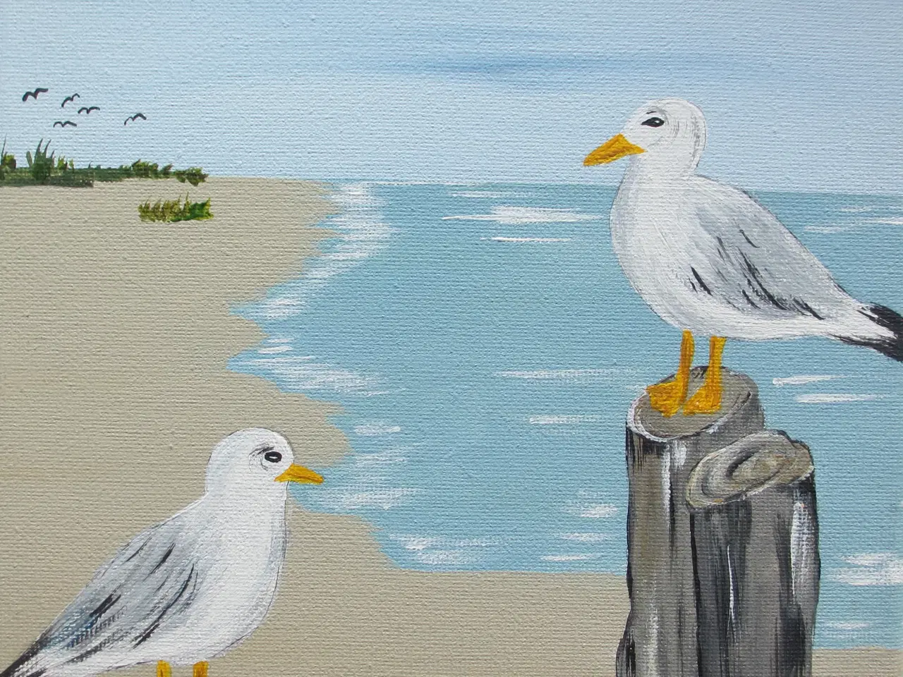 Billede 1 - ACRYL-MALERI nr. 37