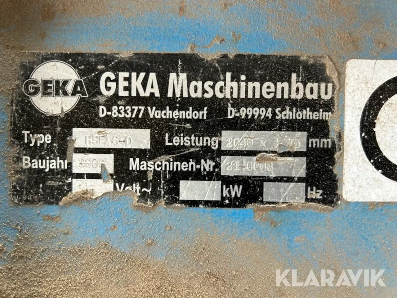 Billede 8 - Bukkemaskine Geka HSE 6-D