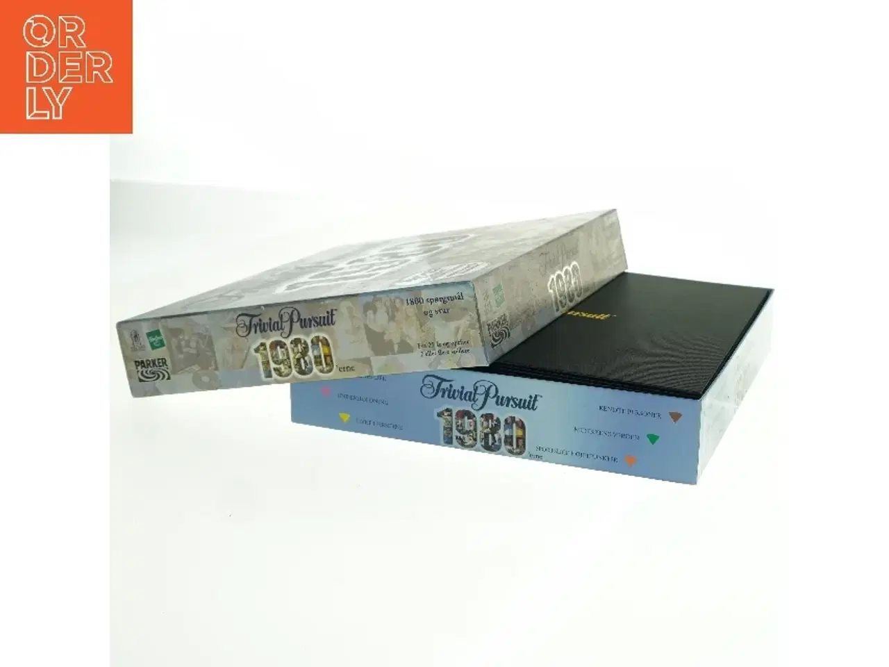 Billede 2 - Trivia Pursuit 1980'erne brætspil fra Hasbro (str. 27 x 27 cm)
