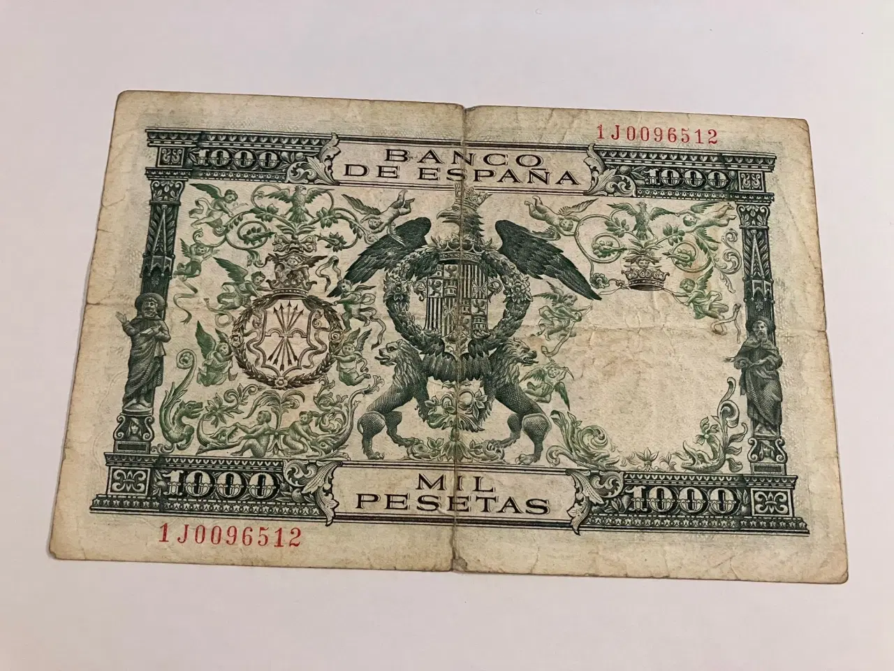 Billede 2 - 1000 Pesetas 1957 Spain