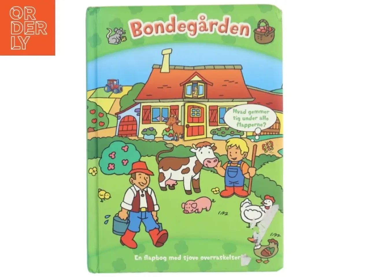 Billede 1 - Børnebog - Bondegården, flapbog