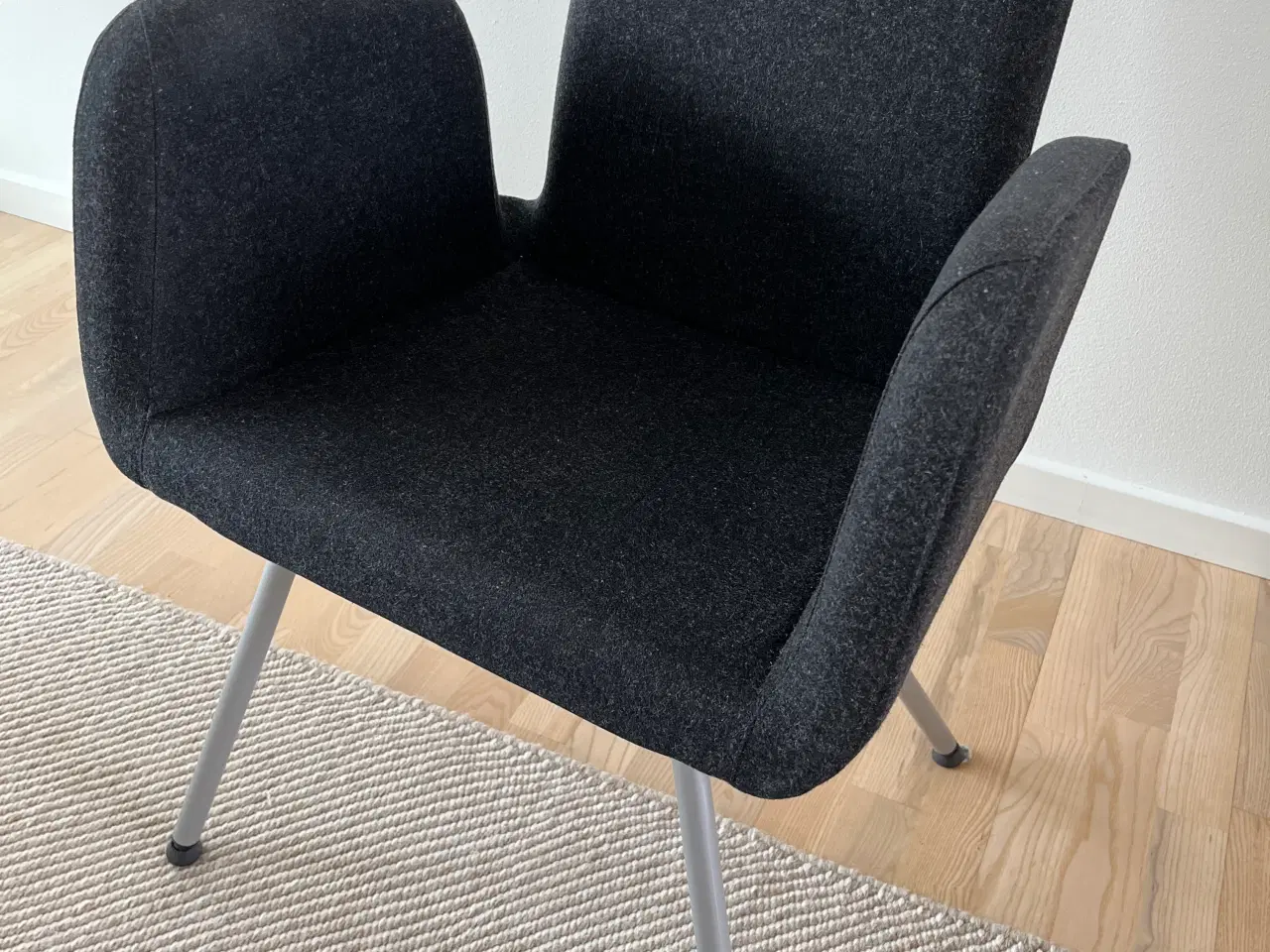 Billede 1 - Spisebordsstole PATRIK (IKEA), koksgrå