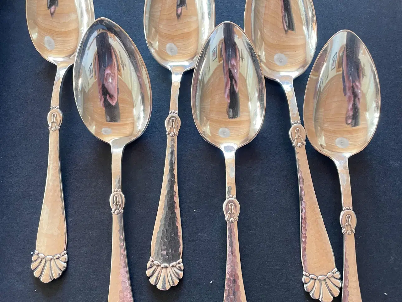 Billede 2 - Spiseskeer i totårnet sølv SCFmønster