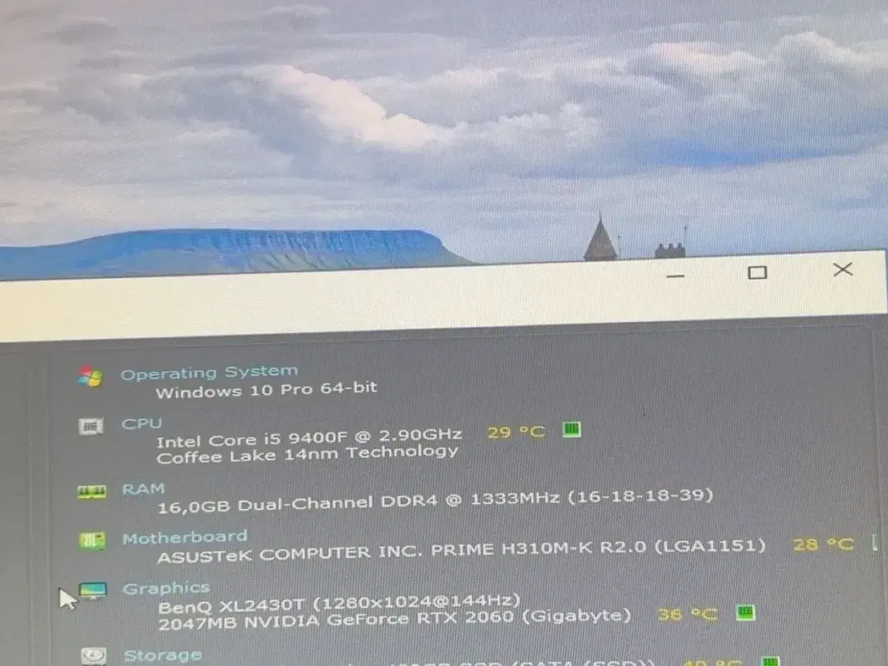 Billede 1 - ASUS Gaming Computer