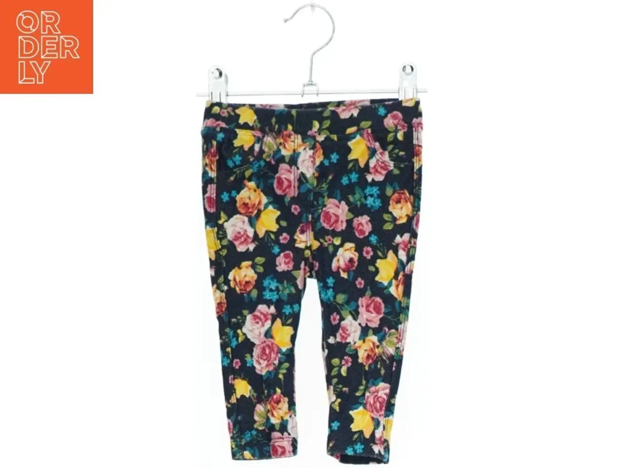 Billede 1 - Blomsterprint leggings til børn fra DeFacto (str. 68)
