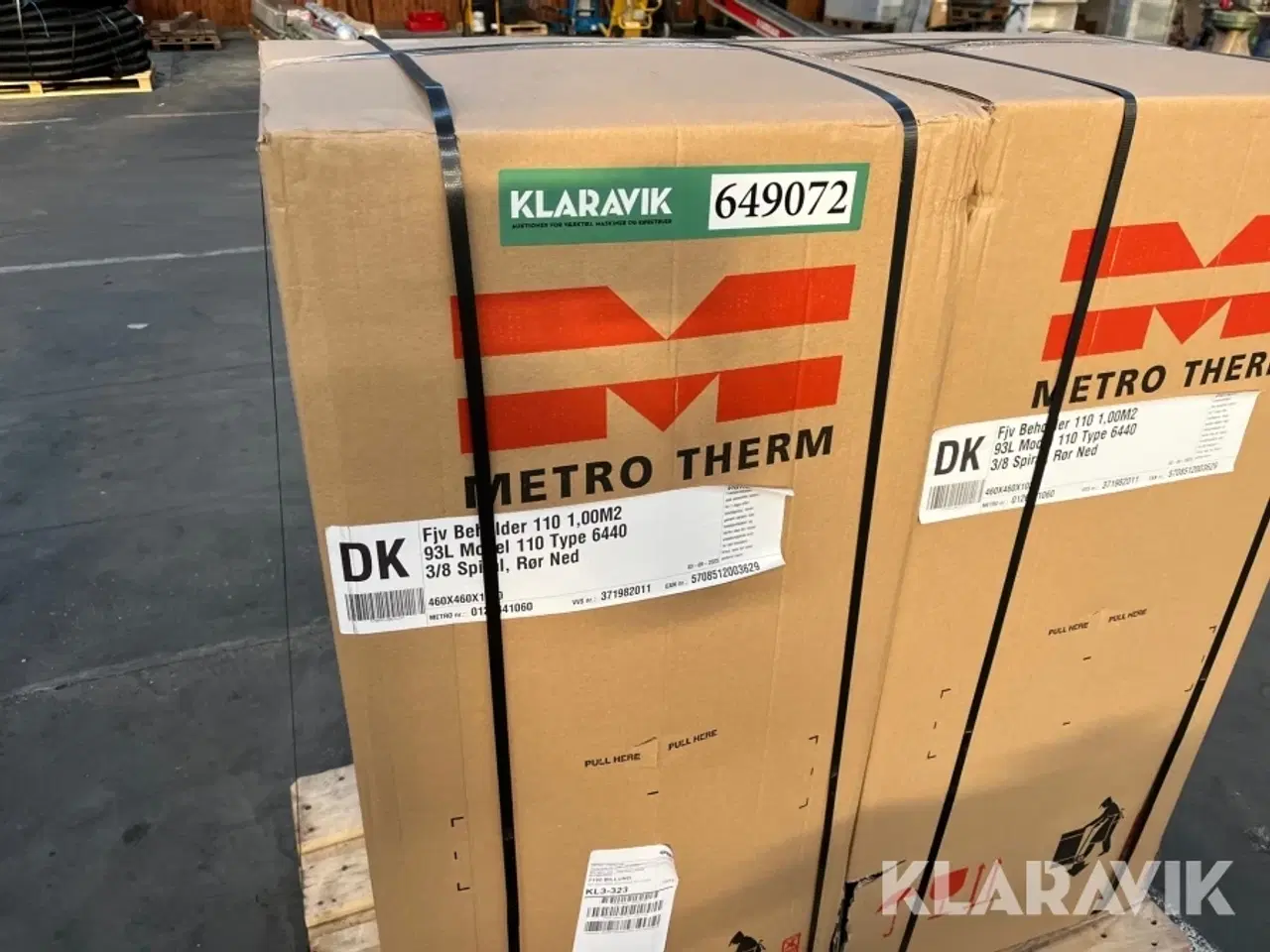 Billede 9 - Varmtvandsbeholder Metro Therm Model 110 6440 - 3/8 spi 93L - 2 styk
