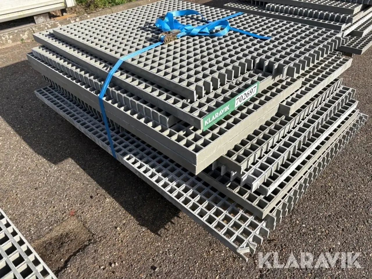 Billede 2 - Fiber riste assorterede størrelser 11 styk