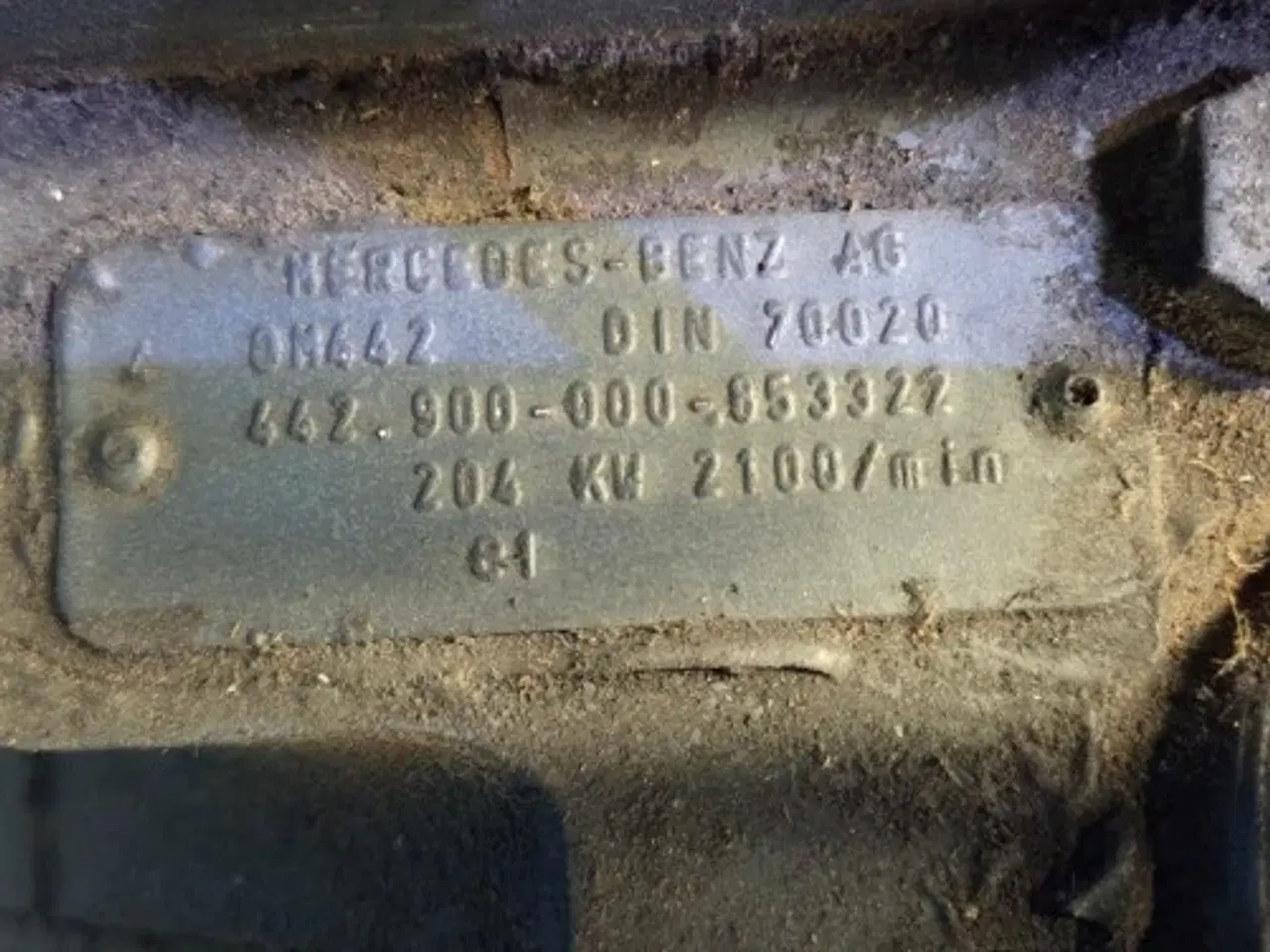 Billede 19 - Mercedes OM442 Motor 442.900-000-853322