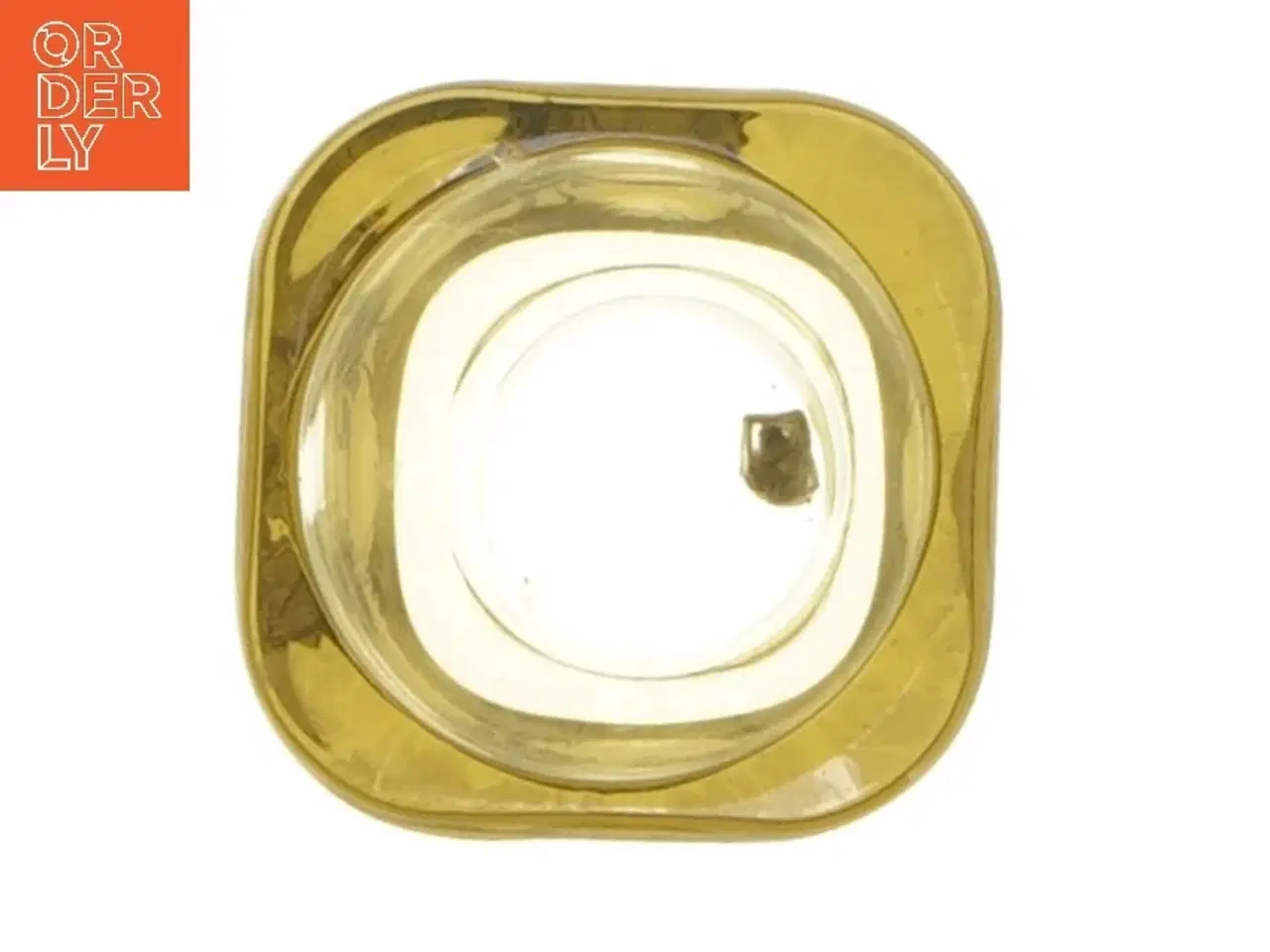 Billede 3 - Lysestage i glas (str. 5,5x5 cm)