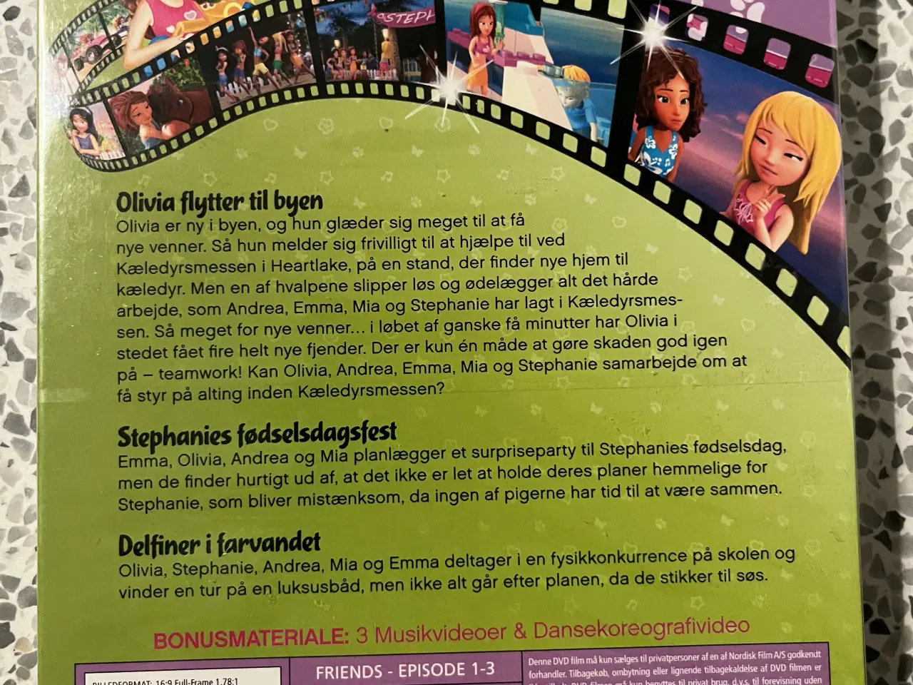 Billede 2 - Lego Friends Episode 1-3 DVD