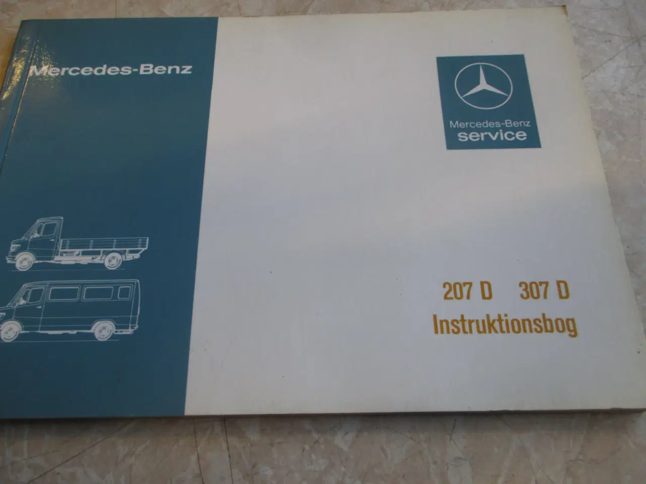 Billede 1 - Instruktionsbog  Mercedes