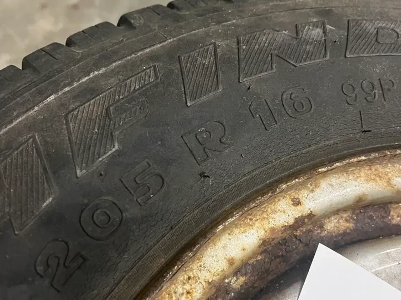 Billede 2 - 4 Dæk og fælg. 205R16