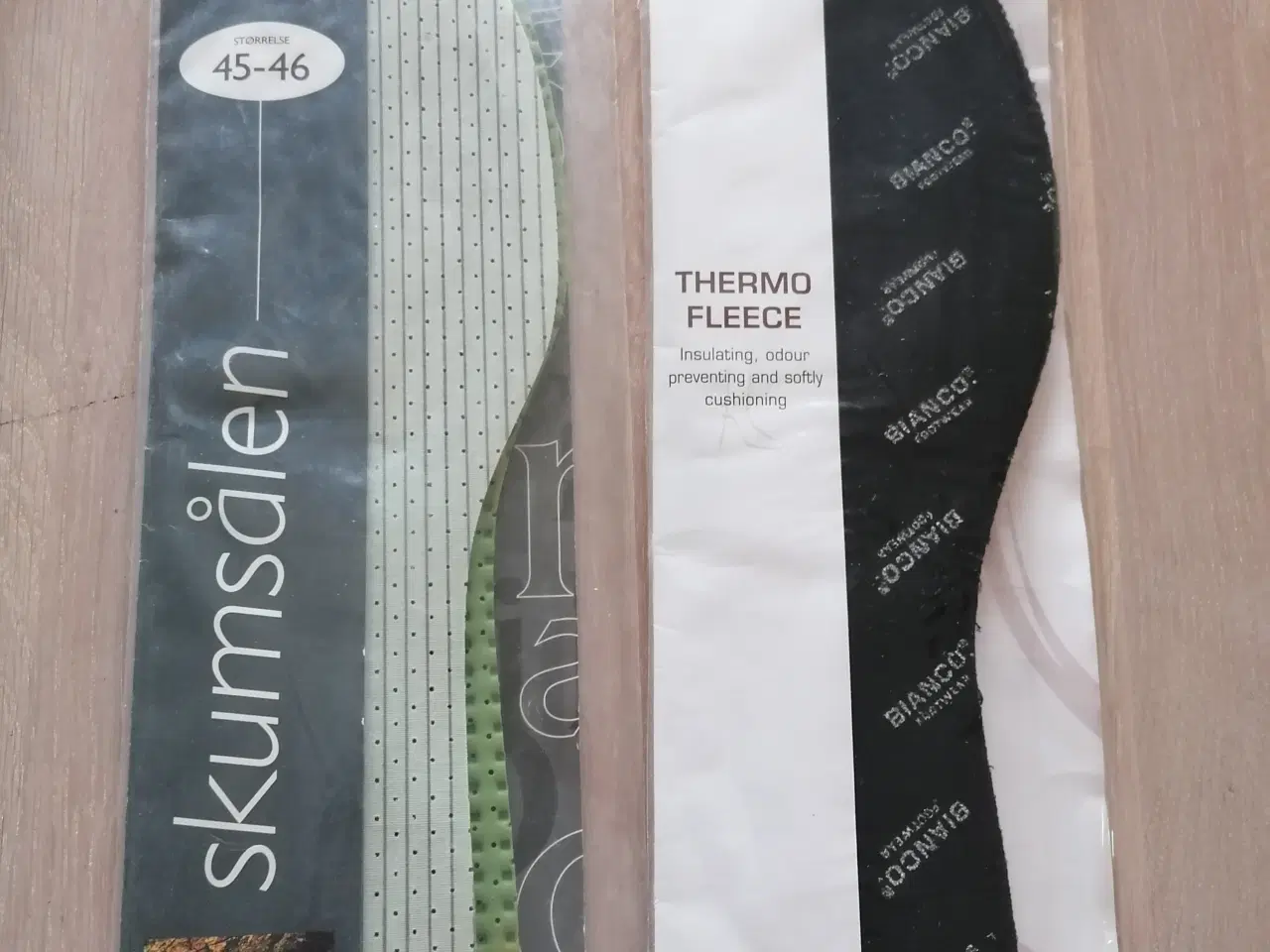 Billede 2 - Såler NYE læder, svangstøtte, bløde, mange slags