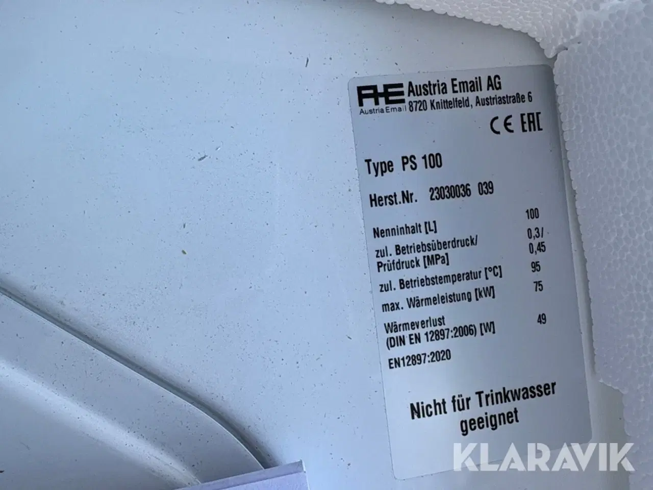 Billede 5 - Luft/vand varmepumpe Beretta Hydro Unit A2WHPR32M /008